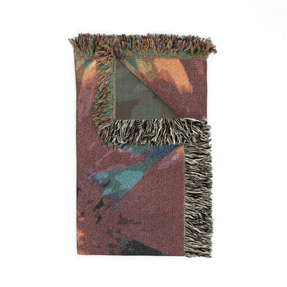 Cosmos Flower 100% Cotton Woven Blanket (3 sizes) | Made In USA
