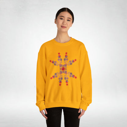 Painted Flower Bouquet Women's Sweatshirt, 3 colors