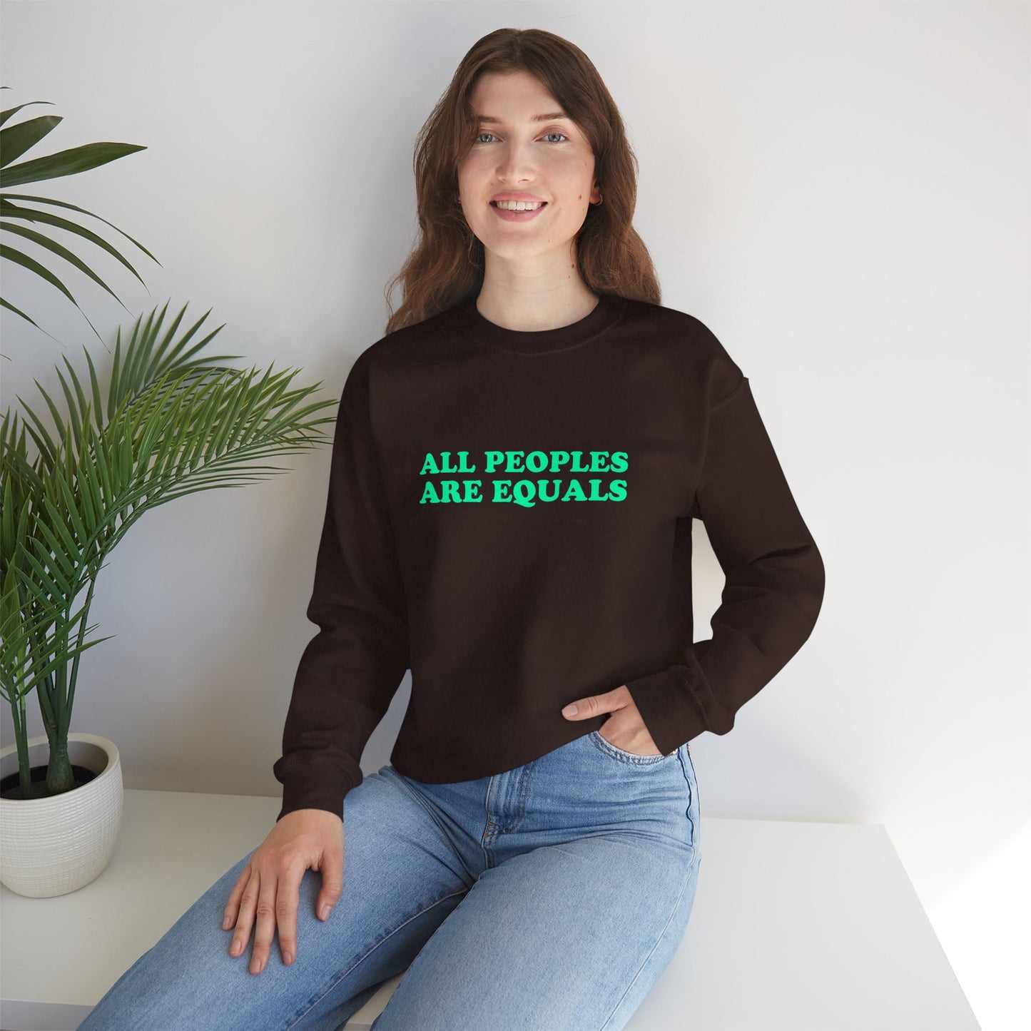 All Peoples Are Equals Adult Sweatshirt (multicolors)