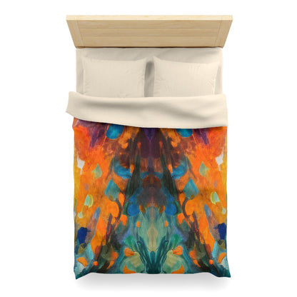 Dog Star Rises Woven Duvet Cover