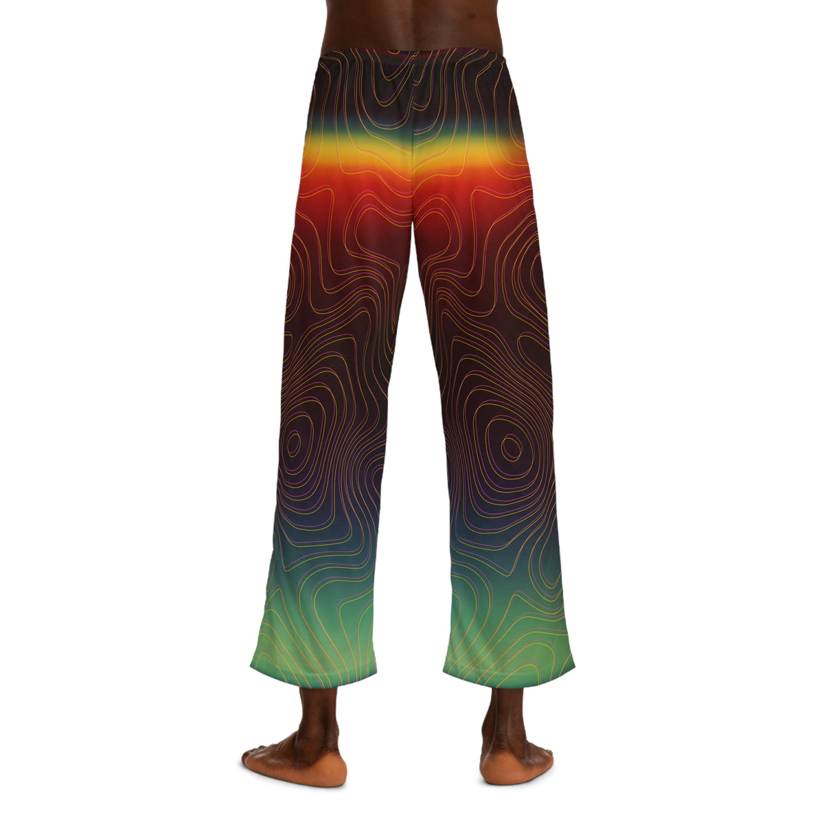 Spectral Heat Wave Men's Pajama Pants