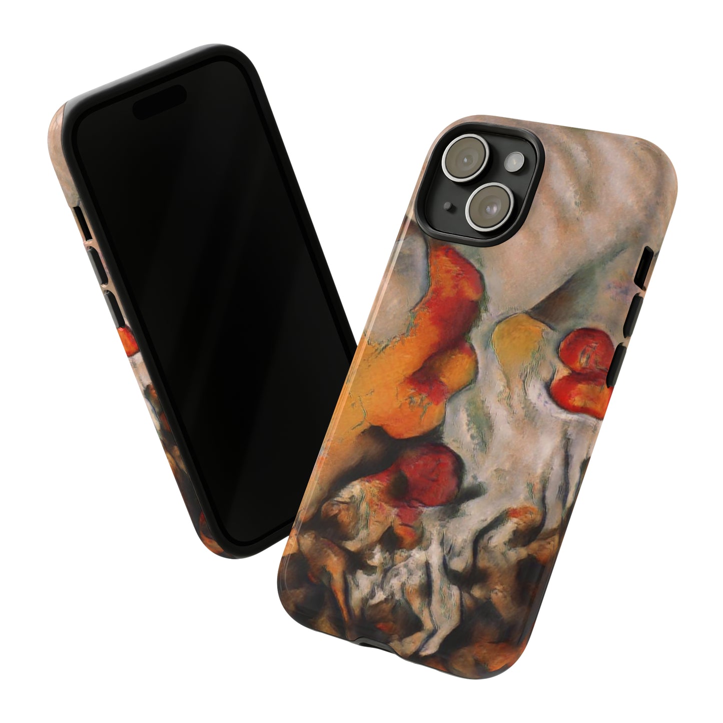 Burnt Umber Rocks Tough Phone Case for iPhone, Samsung, Pixel