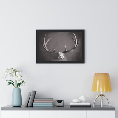 Ghosts of Deers Past Framed Matte Print