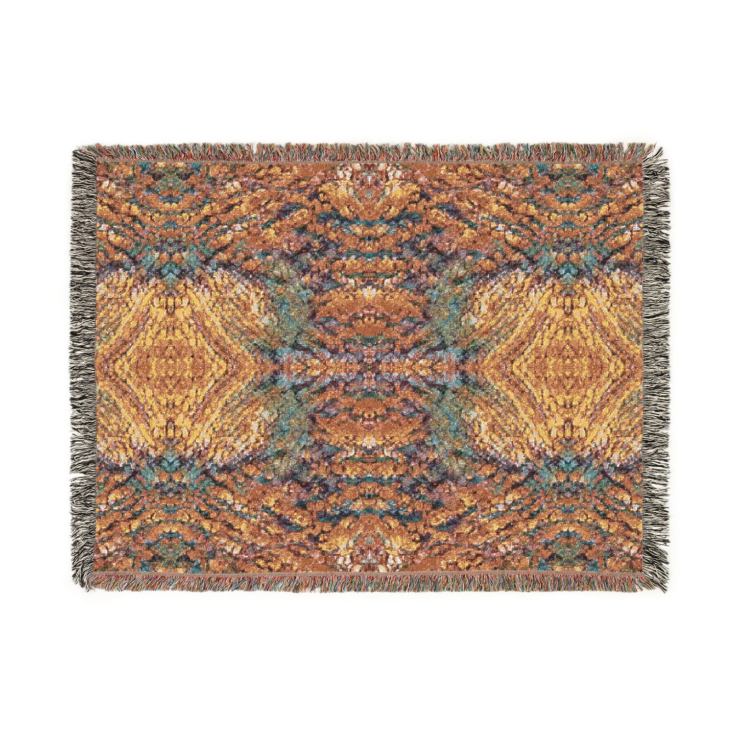 Brazen Symmetry 100% Cotton Woven Blanket (3 sizes)