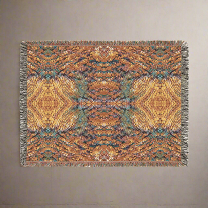 Brazen Symmetry 100% Cotton Woven Blanket (3 sizes)