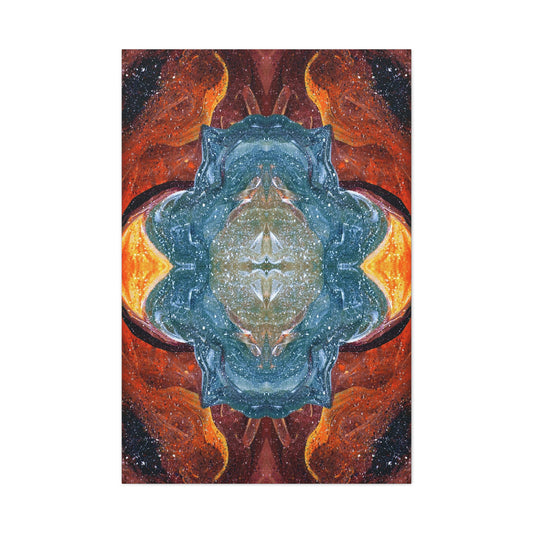 Cosmic Cell Division Canvas Print