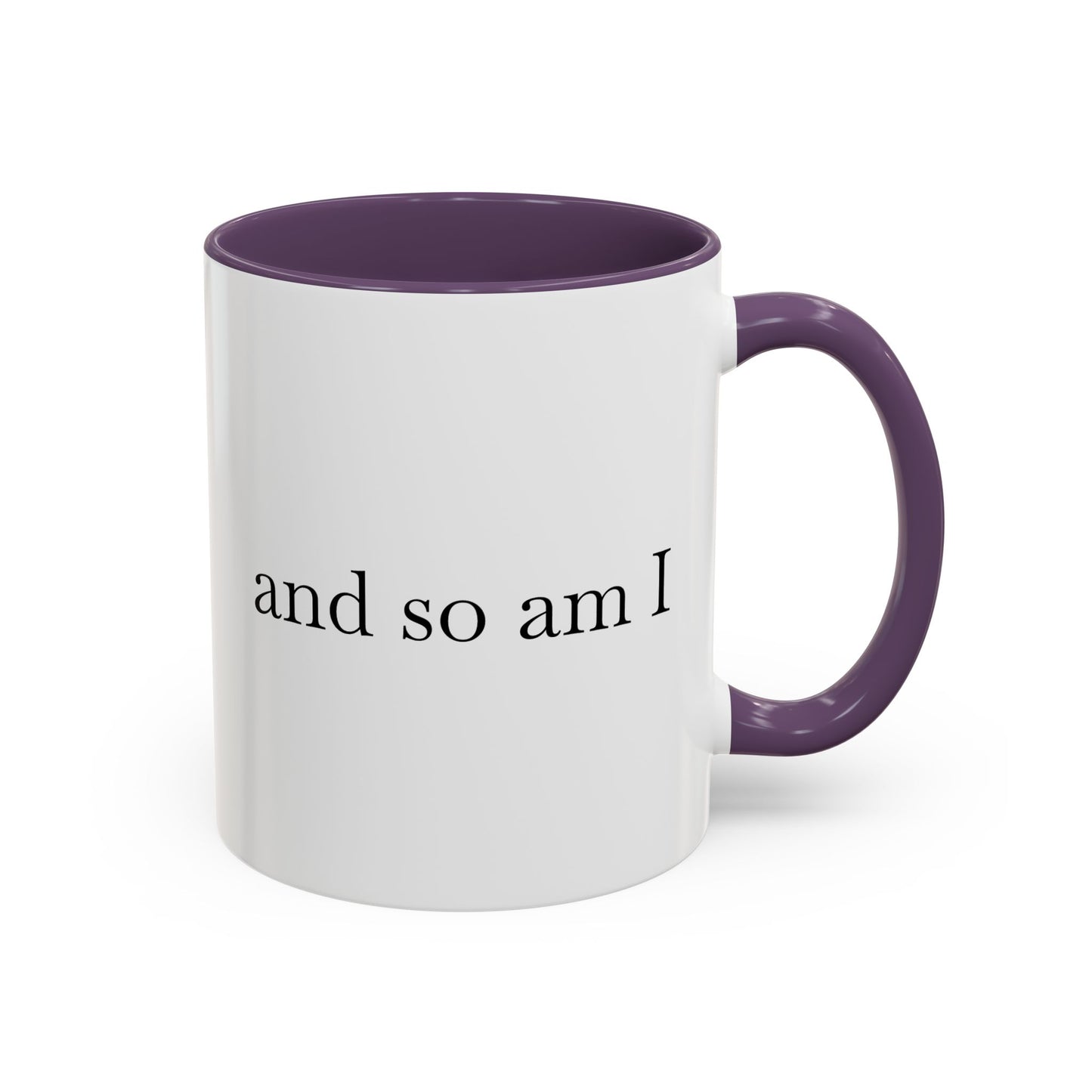 Spicy Karma Colorful Handle Ceramic Mug (11, 15oz)