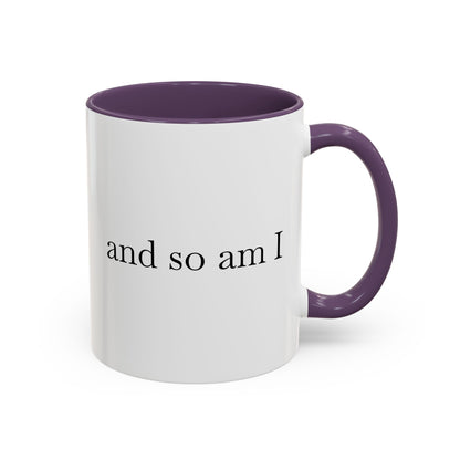 Spicy Karma Colorful Handle Ceramic Mug (11, 15oz)