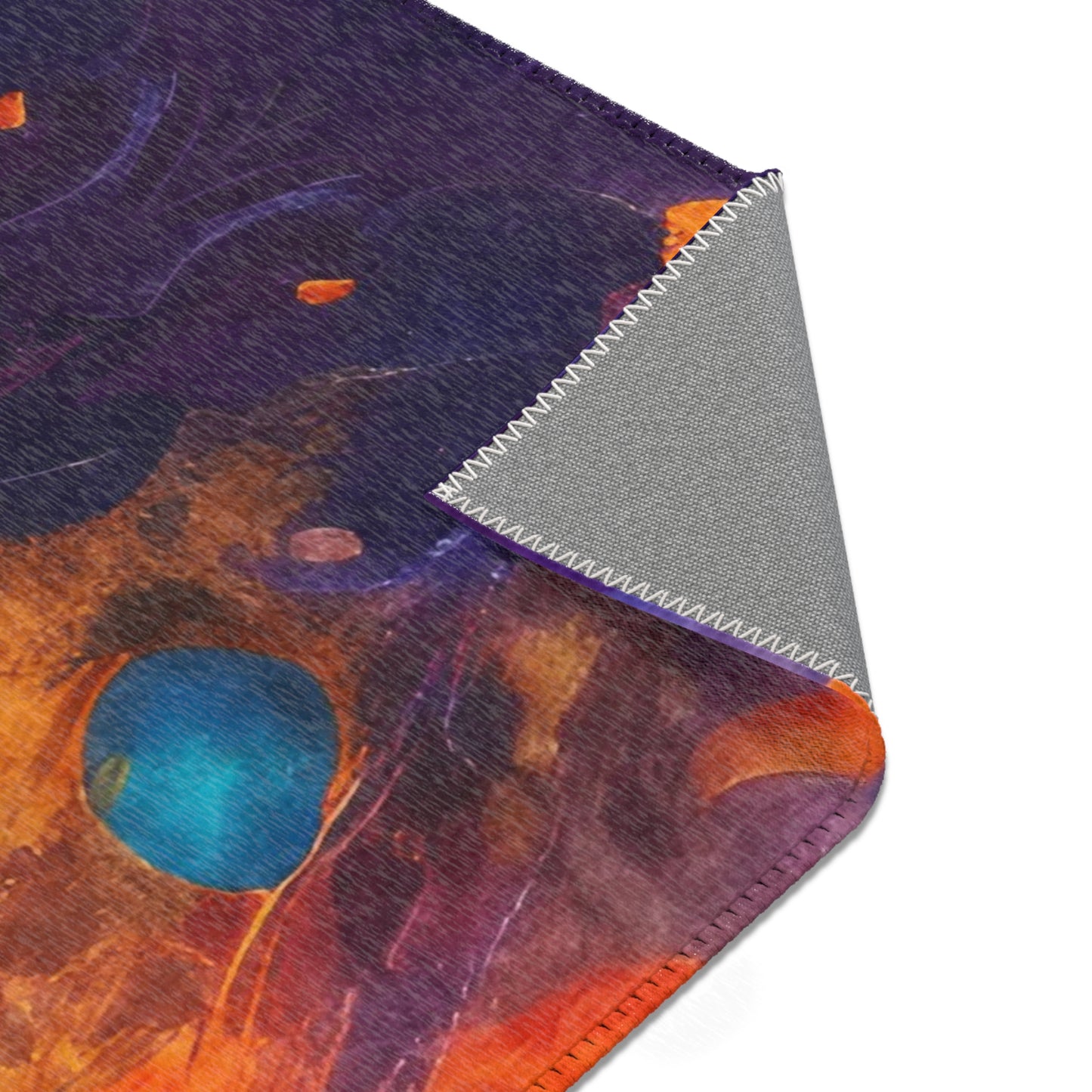 Dog Star Rises Abstract Art Indoor Rug