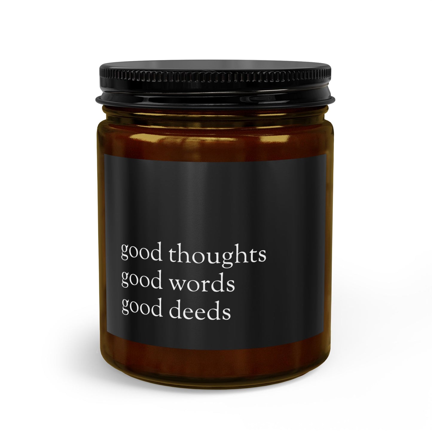 Good Thoughts, Words, Deeds Mindfulness Candle Gift Set