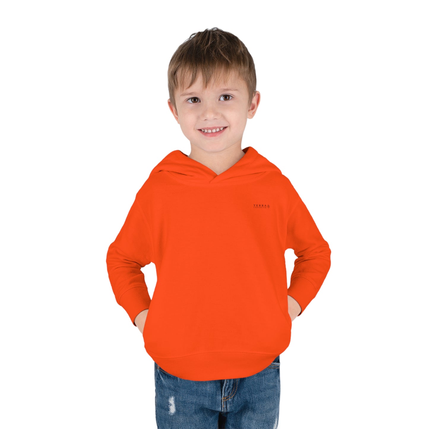 Hunter Safety Orange Toddler Pullover Fleece Hoodie 2T-6T