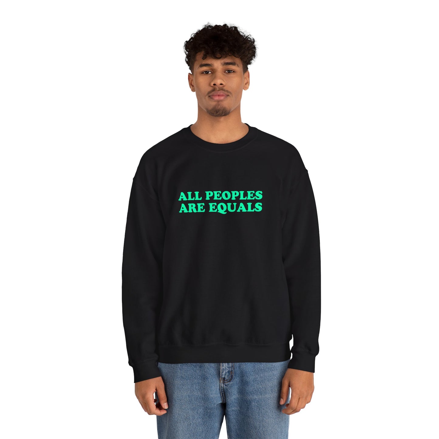 All Peoples Are Equals Adult Sweatshirt (multicolors)
