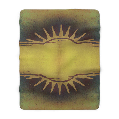 Sun Vibes Sherpa Fleece Blanket