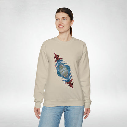 Cosmic Cell Division Women's Sweatshirt, 3 colors