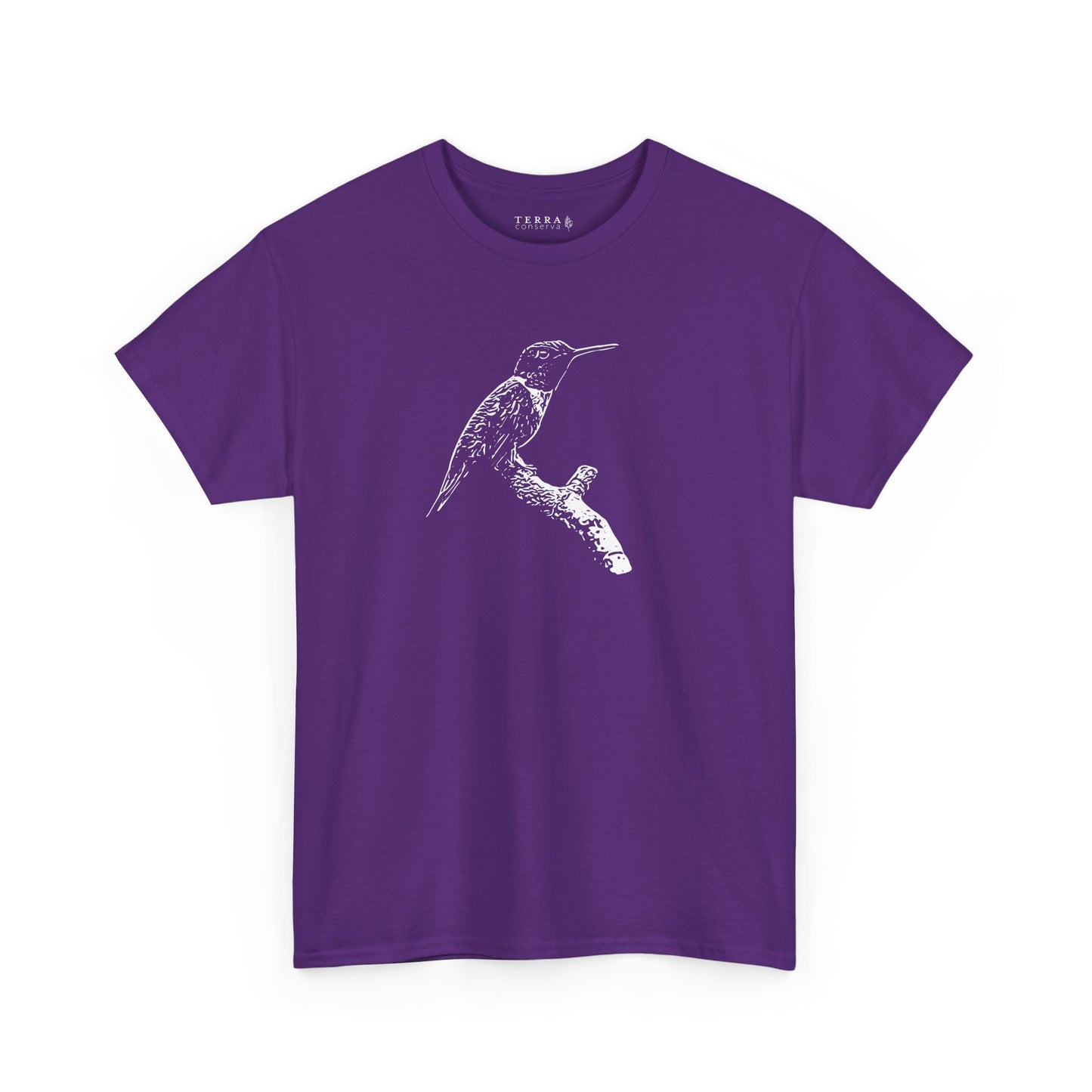 Hummingbird Adult 100% Cotton T-Shirt (Multicolors)