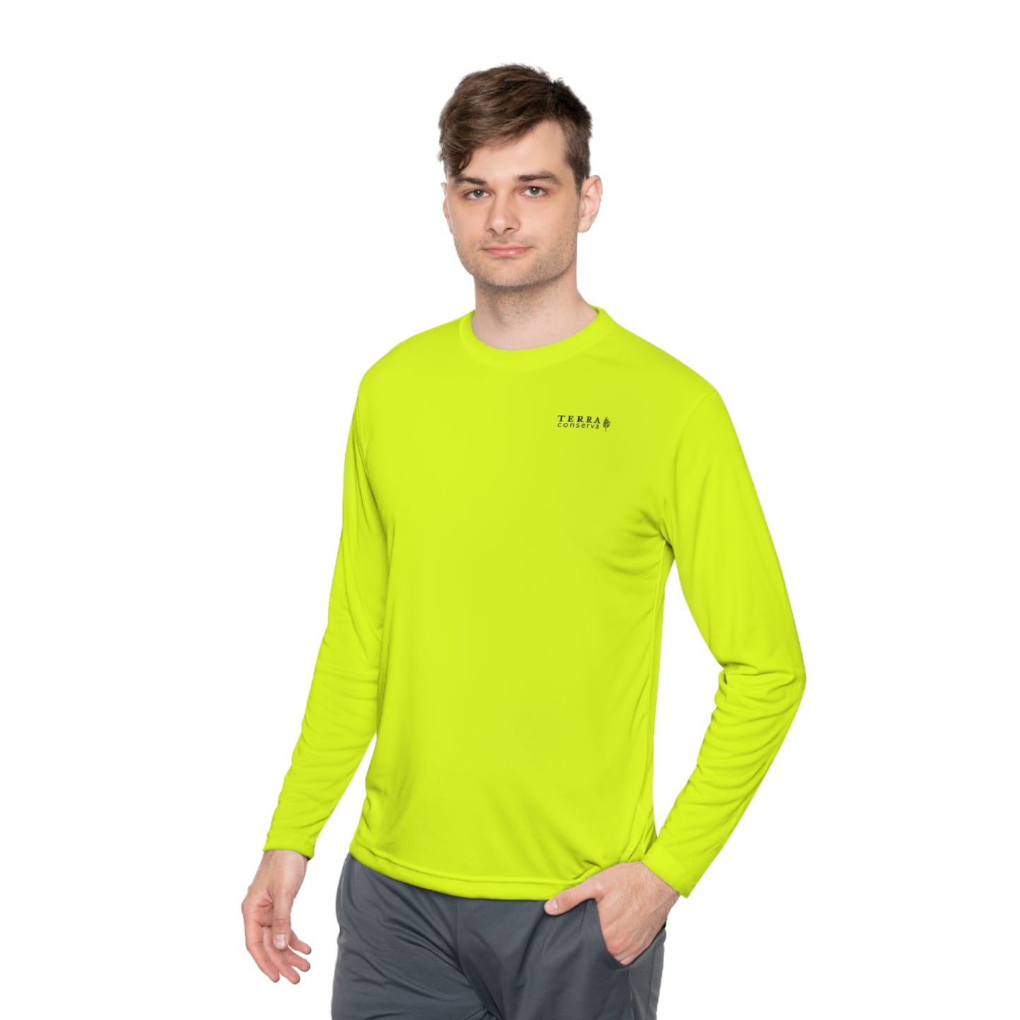 Neon Safety Long Sleeve Shirt for Adults