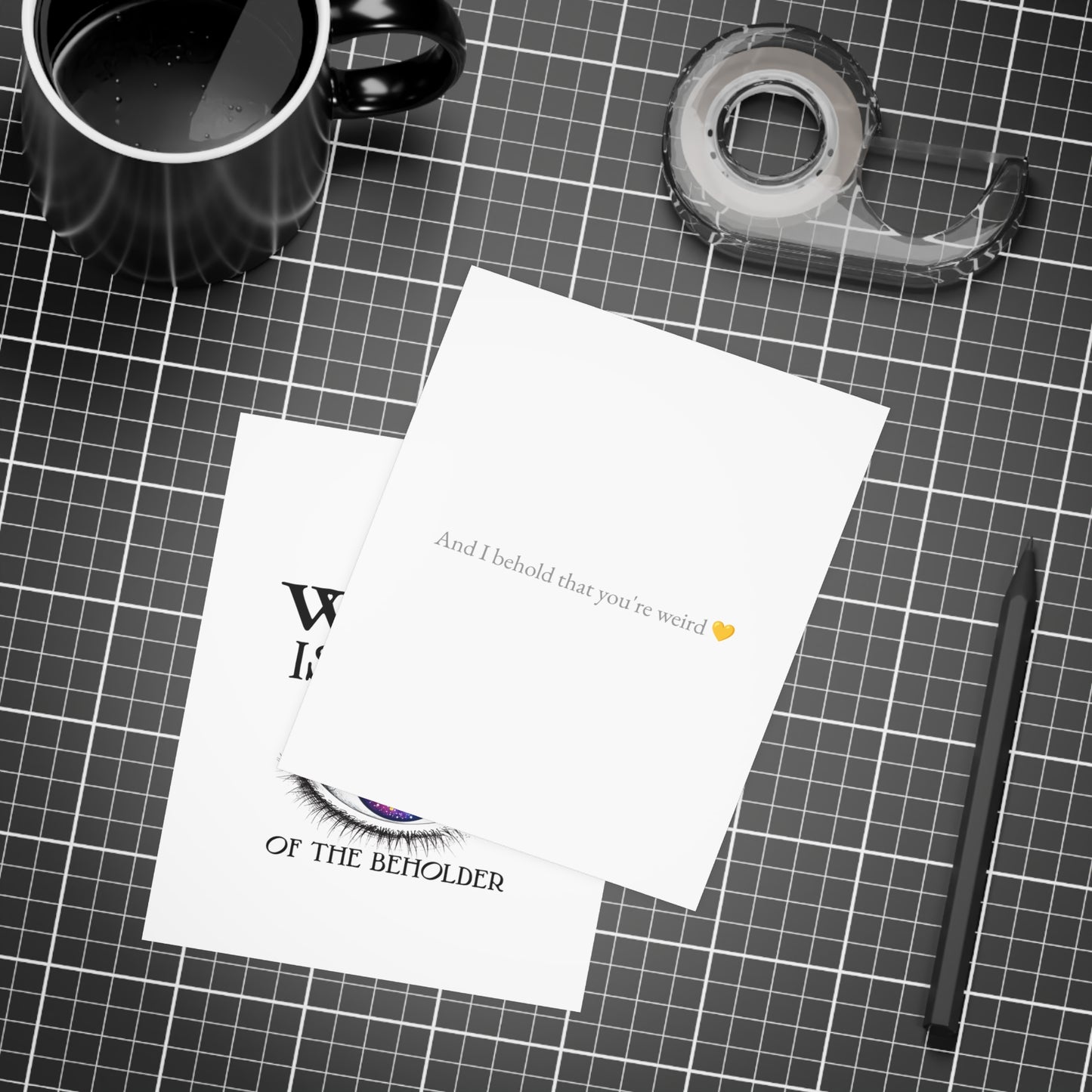 Weird Eye Card Bundles (w/envelopes)