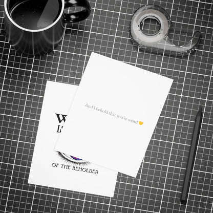 Weird Eye Card Bundles (w/envelopes)