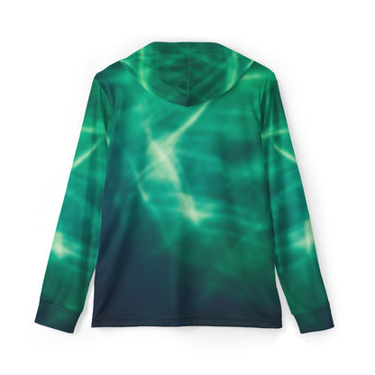 Electric Green Light Men's Performance Hoodie