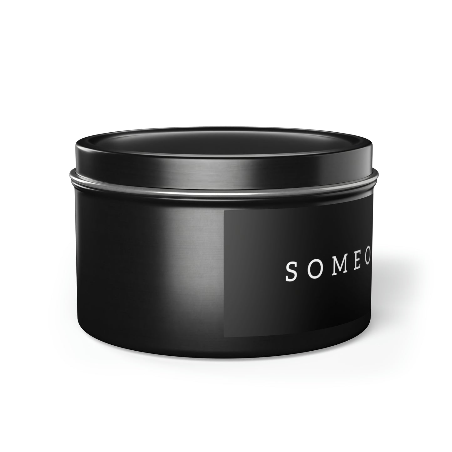 Someone Farted Candle in Minimalist Black Steel Tin (2 sizes)