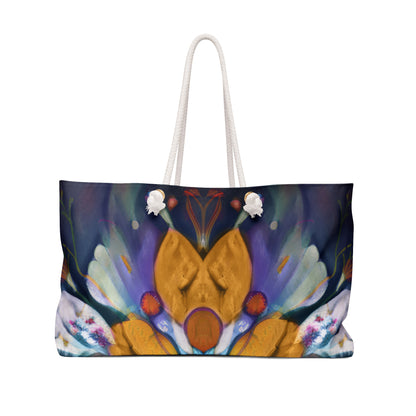 Flower Alchemy Art Weekender Bag
