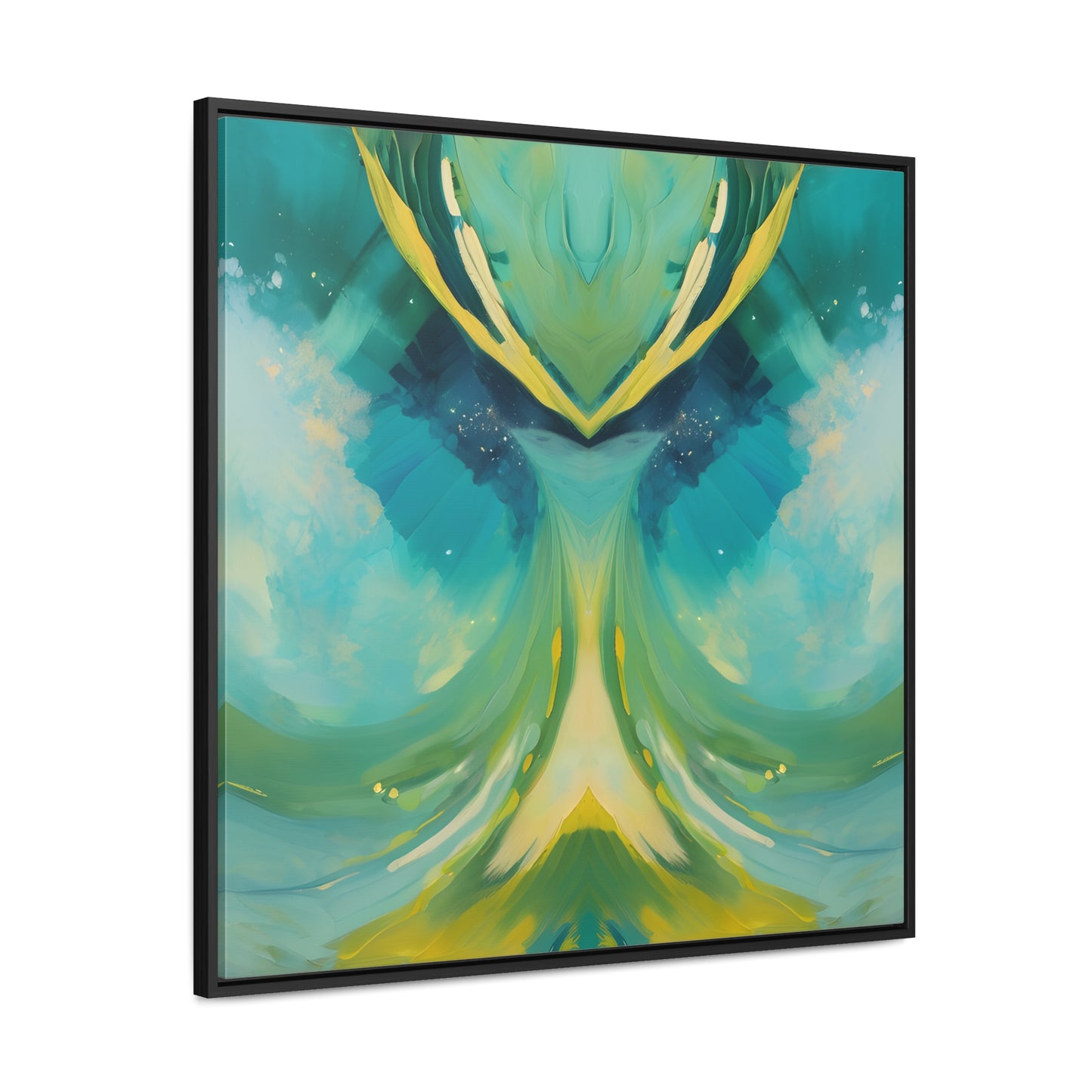 Oceanids Framed Canvas Print