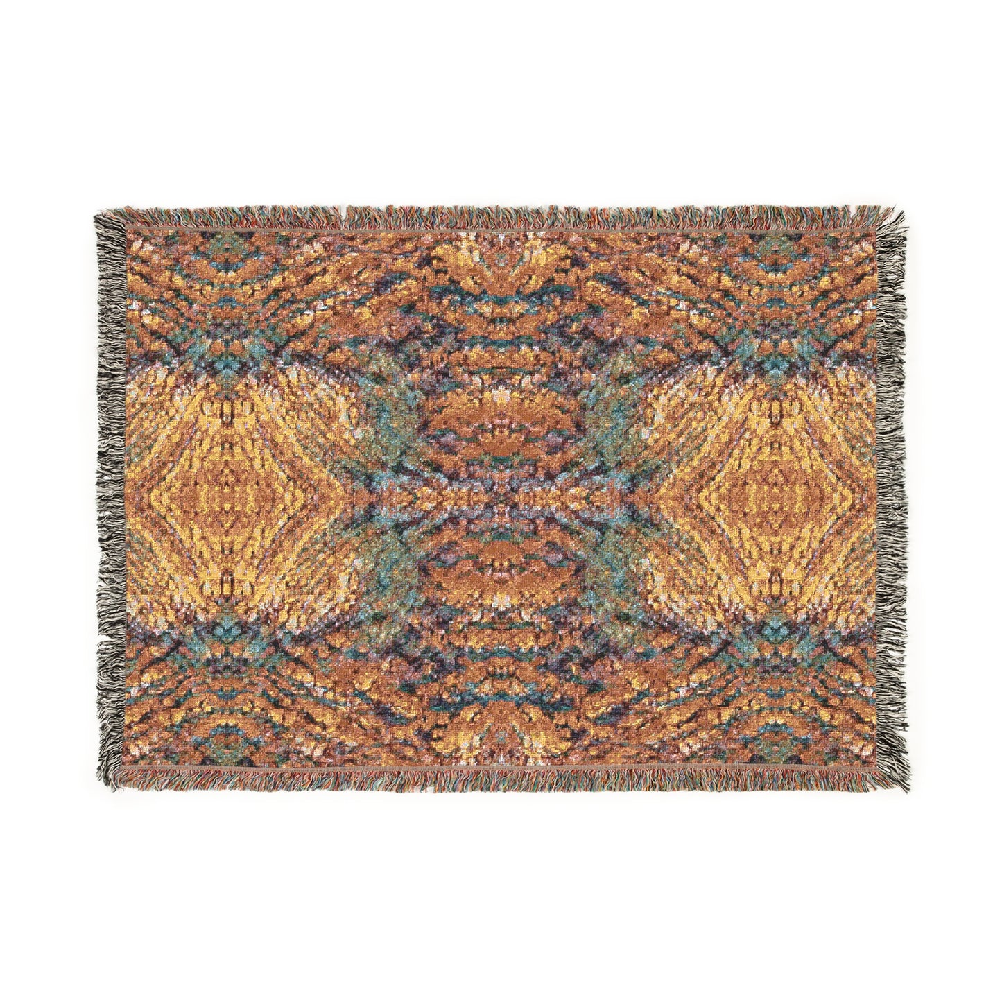 Brazen Symmetry 100% Cotton Woven Blanket (3 sizes)