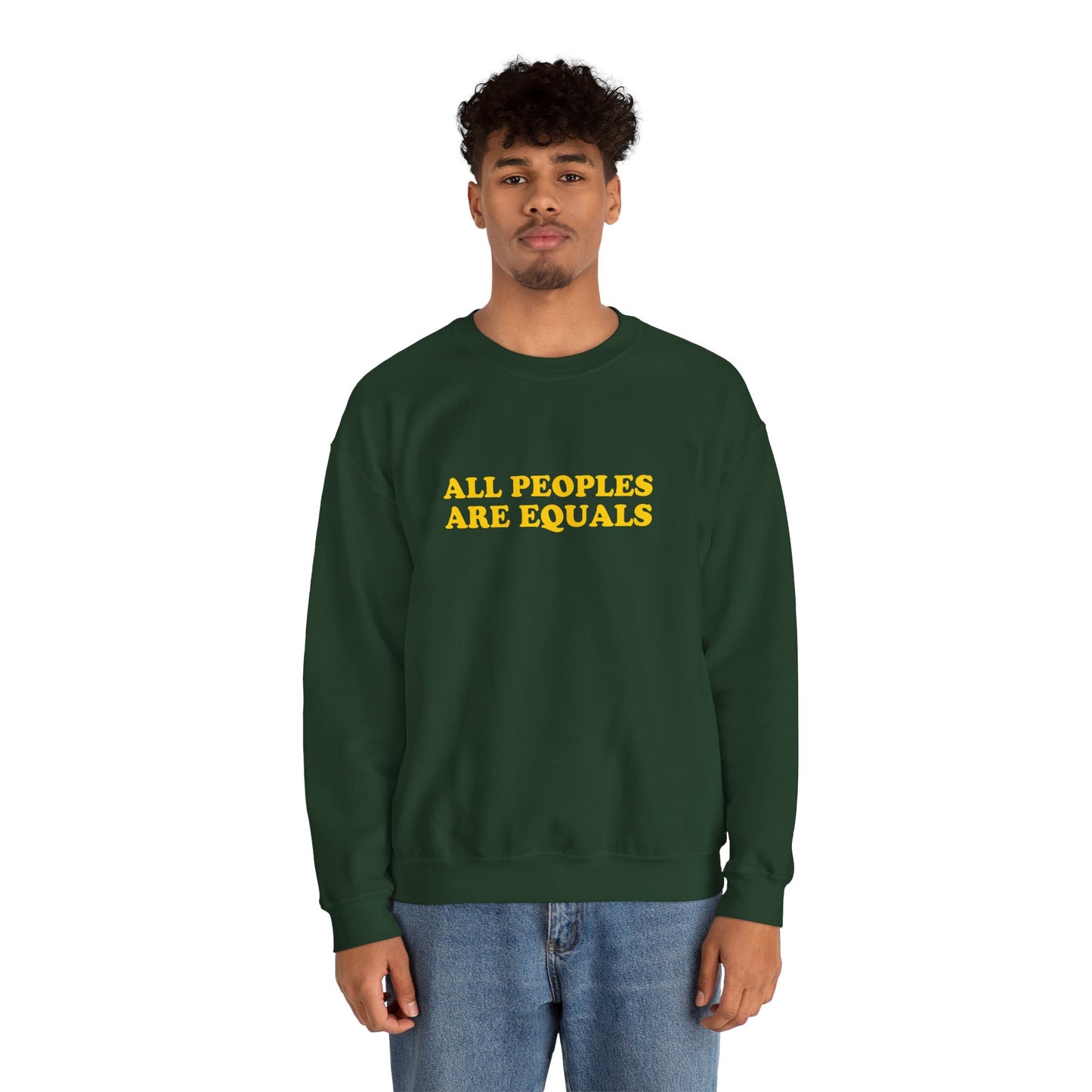 All Peoples Are Equals Adult Sweatshirt (multicolors)