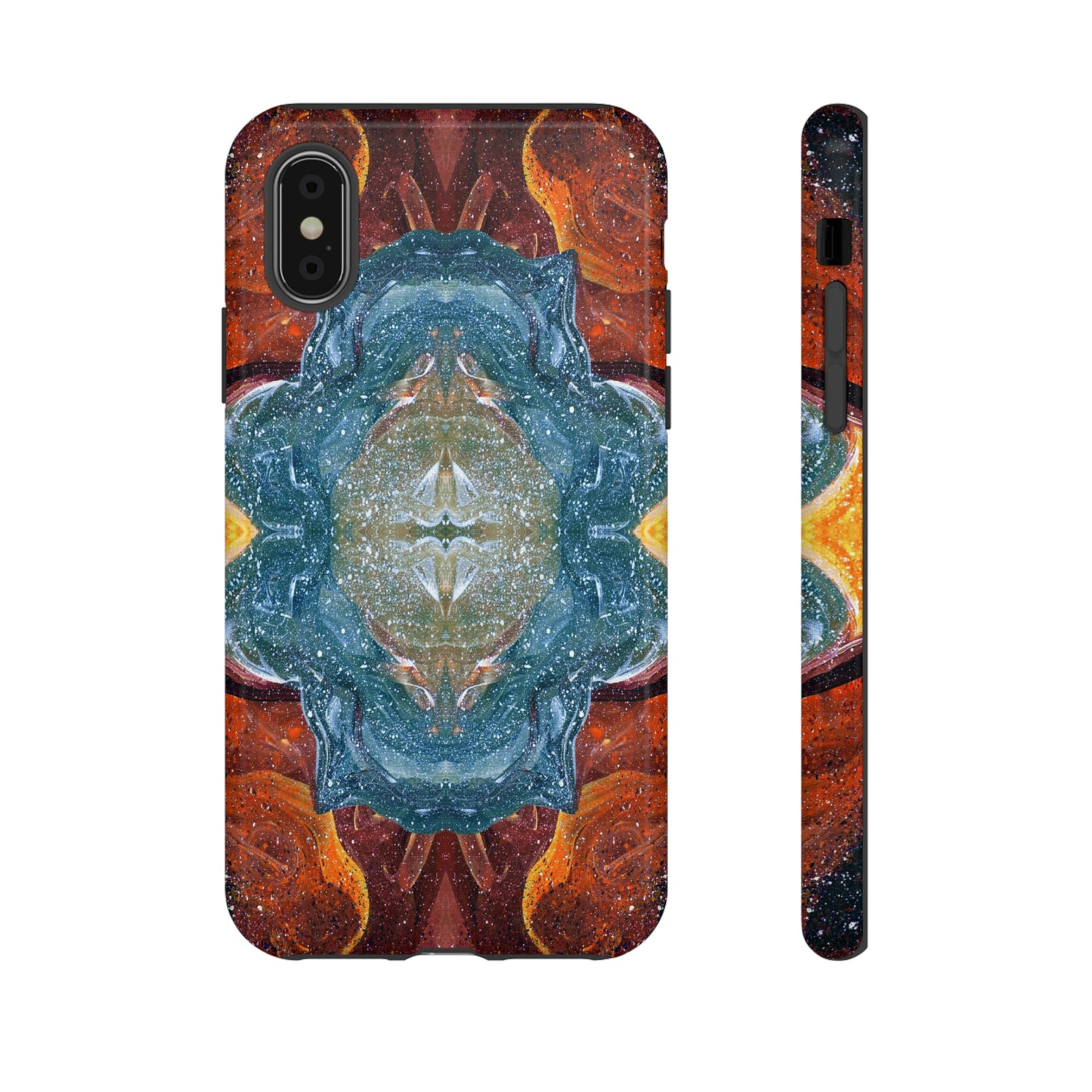 Cosmic Cell Division Tough Phone Case for iPhone, Samsung, Pixel