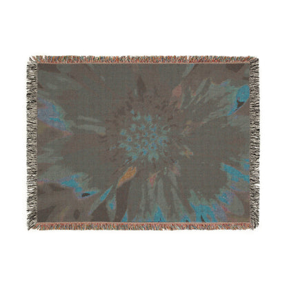 Cosmos Flower 100% Cotton Woven Blanket (3 sizes) | Made In USA