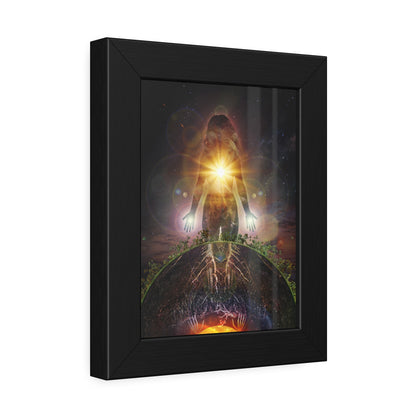 Persephone's Divinity Framed Print | Surreal Art