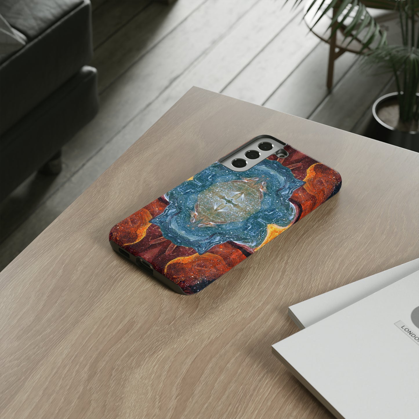 Cosmic Cell Division Tough Phone Case for iPhone, Samsung, Pixel