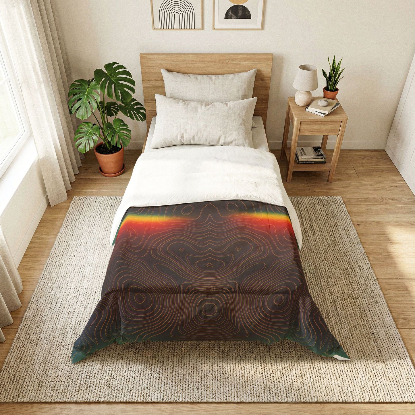 Spectral Heat Wave 100% Cotton Comforter