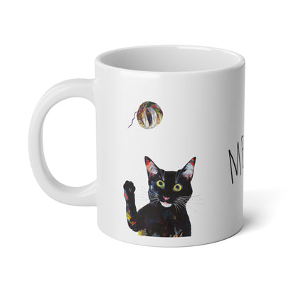 Cat Yarn Ball 20oz Jumbo Mug