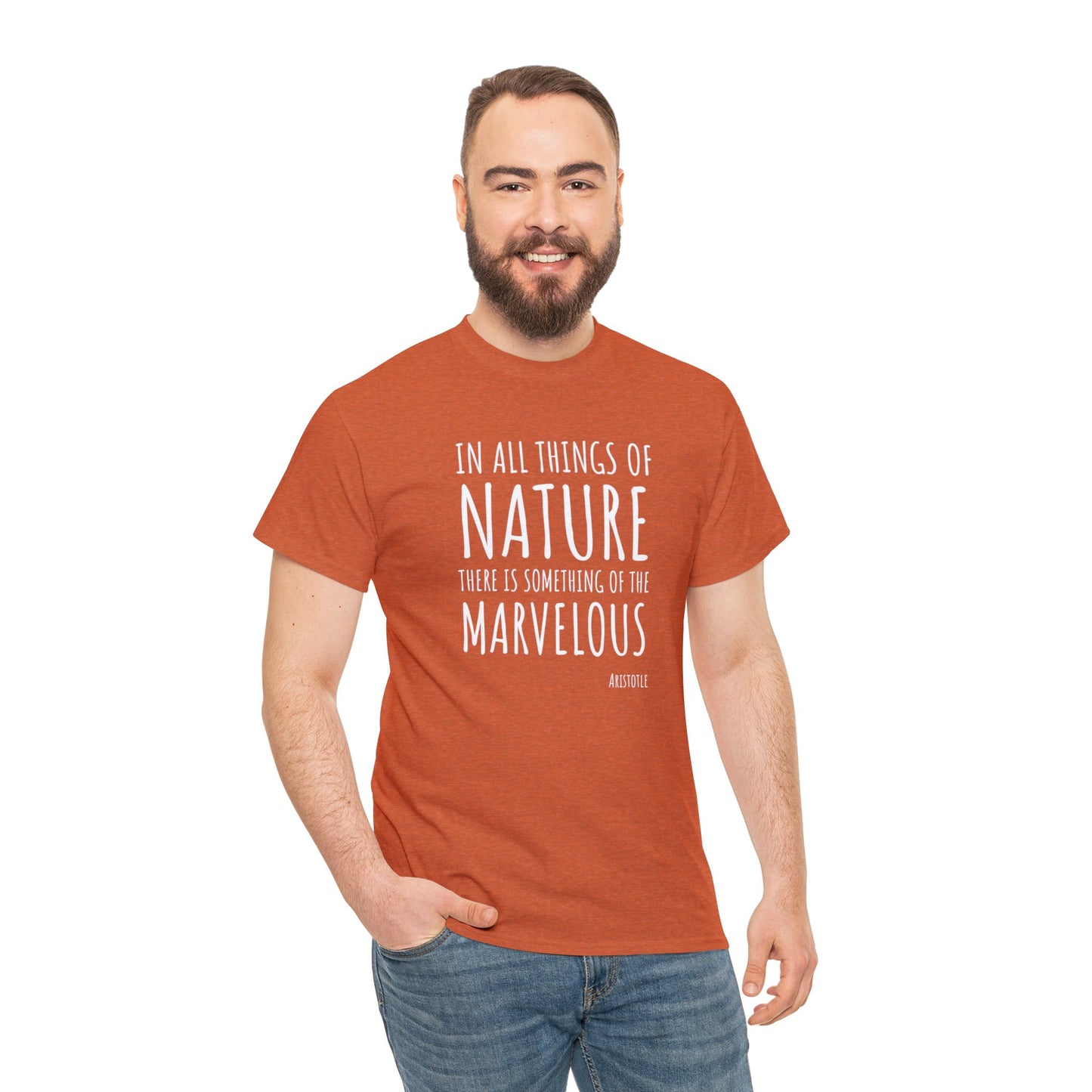 Marvelous Nature Adult 100% Cotton T-Shirt