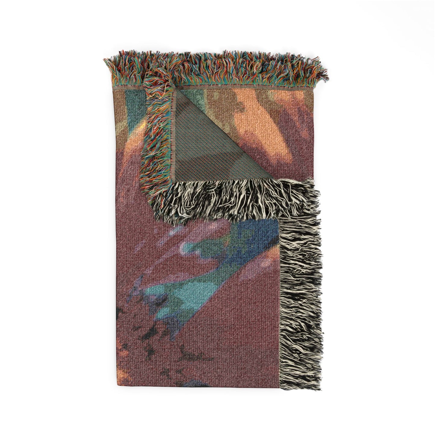 Cosmos Flower 100% Cotton Woven Blanket (3 sizes) | Made In USA