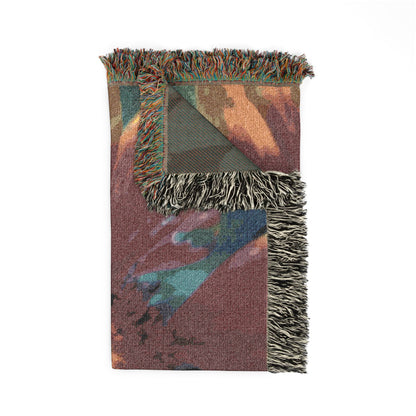 Cosmos Flower 100% Cotton Woven Blanket (3 sizes) | Made In USA