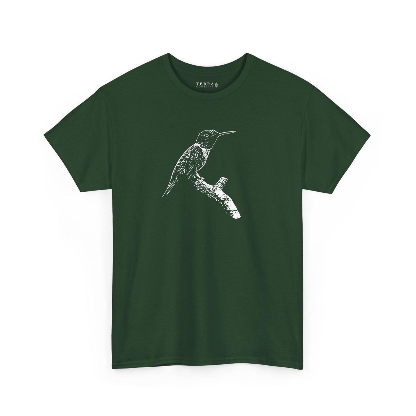 Hummingbird Adult 100% Cotton T-Shirt (Multicolors)