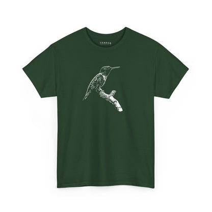 Hummingbird Adult 100% Cotton T-Shirt (Multicolors)