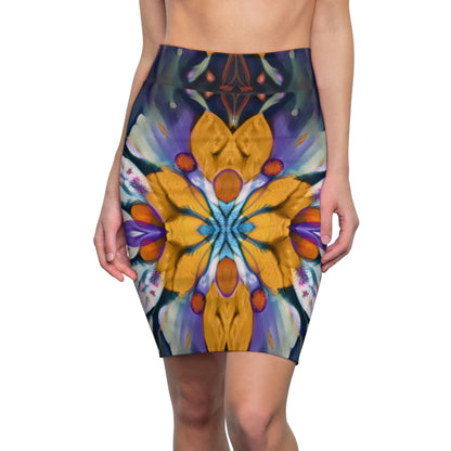 Flower Alchemy Women's Pencil Skirt