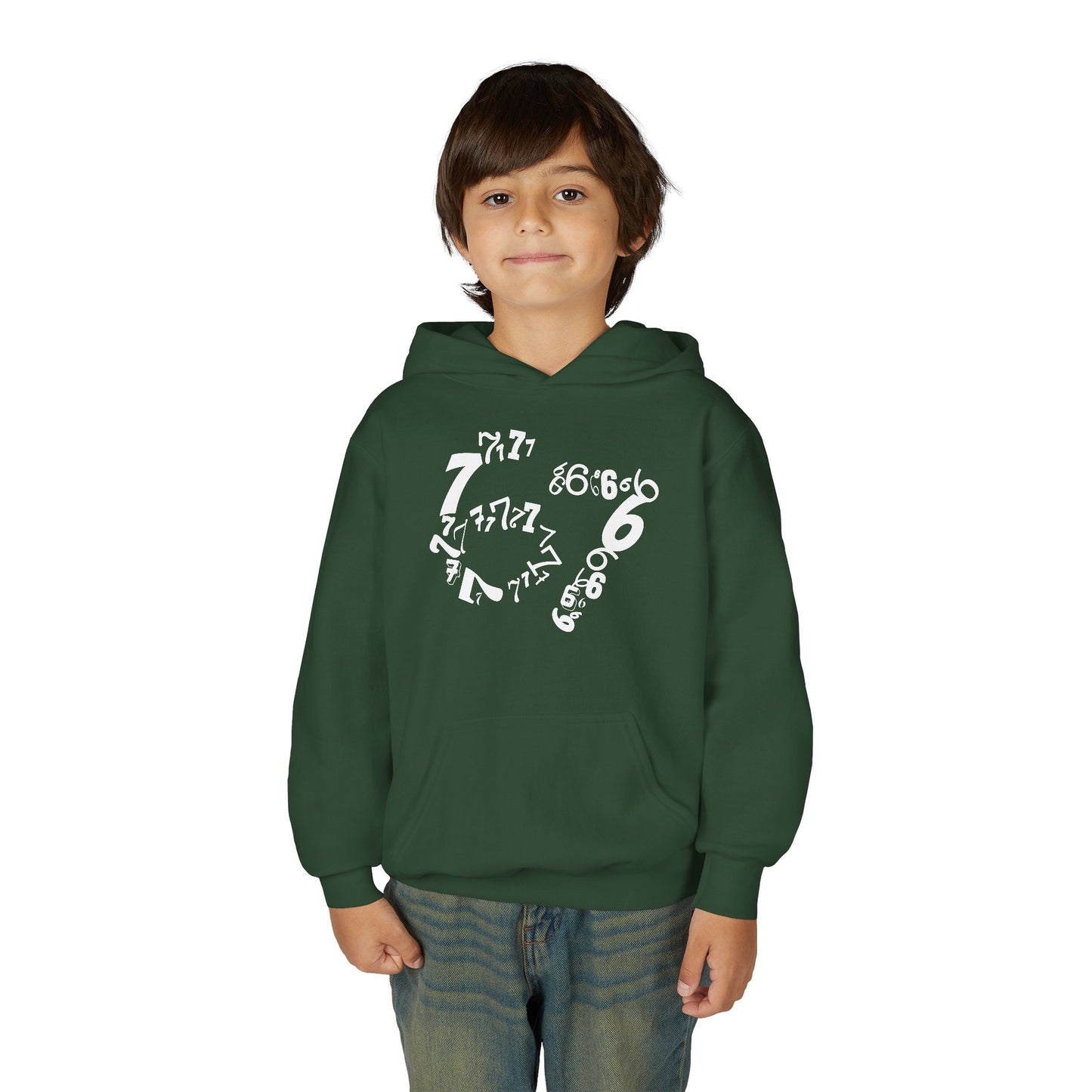 6-7 Meme Illusion Kids' Hoodie