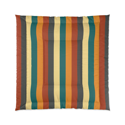 Autumn Stripes Comforter