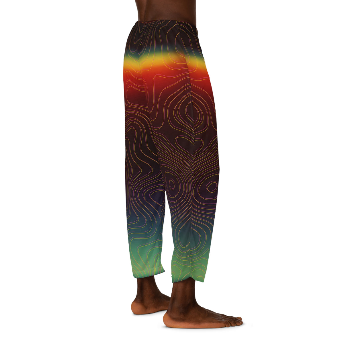 Spectral Heat Wave Men's Pajama Pants