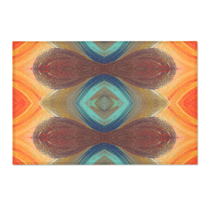 Flow of Magnetism Abstract Art Indoor Rug