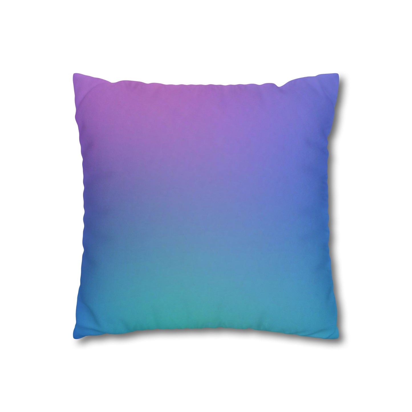 Magical Unicorn Tones Faux Suede Throw Pillow Case (multi sizes)