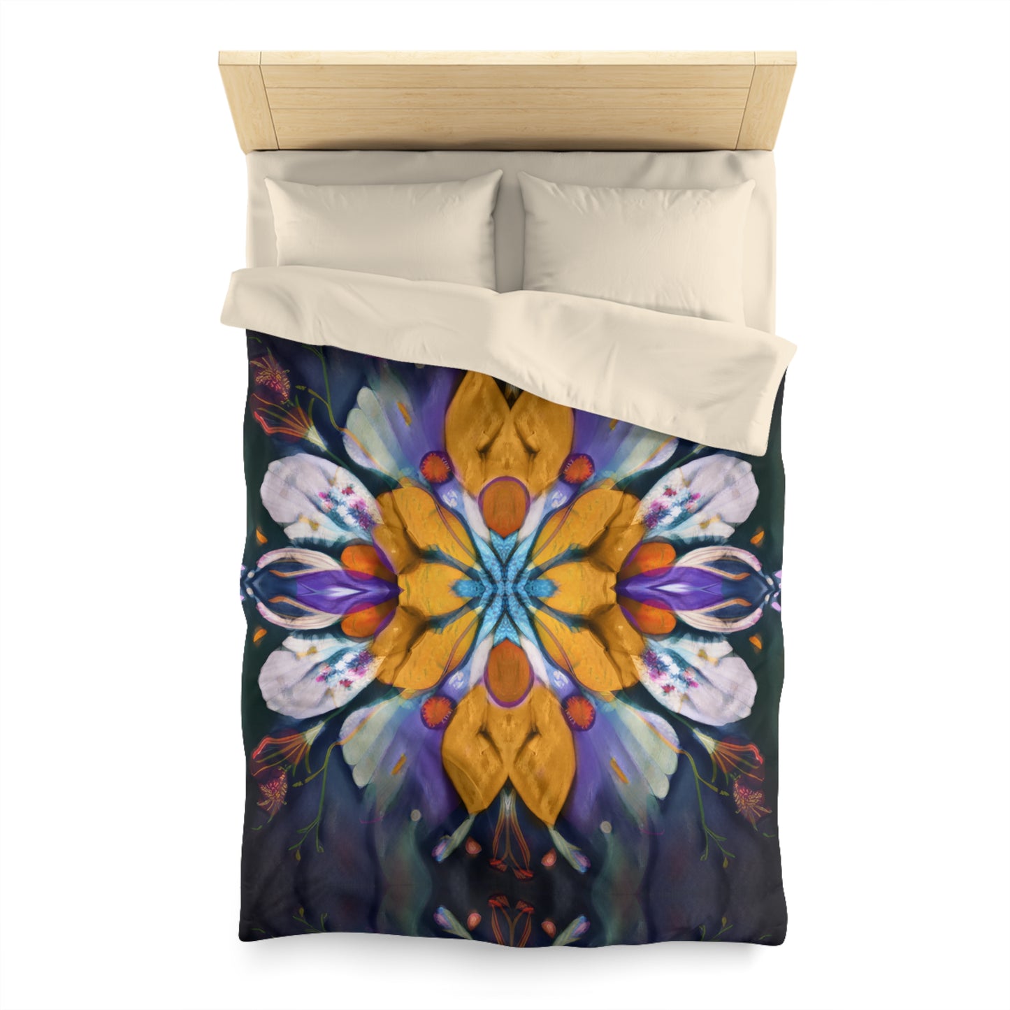 Flower Alchemy Woven Duvet Cover