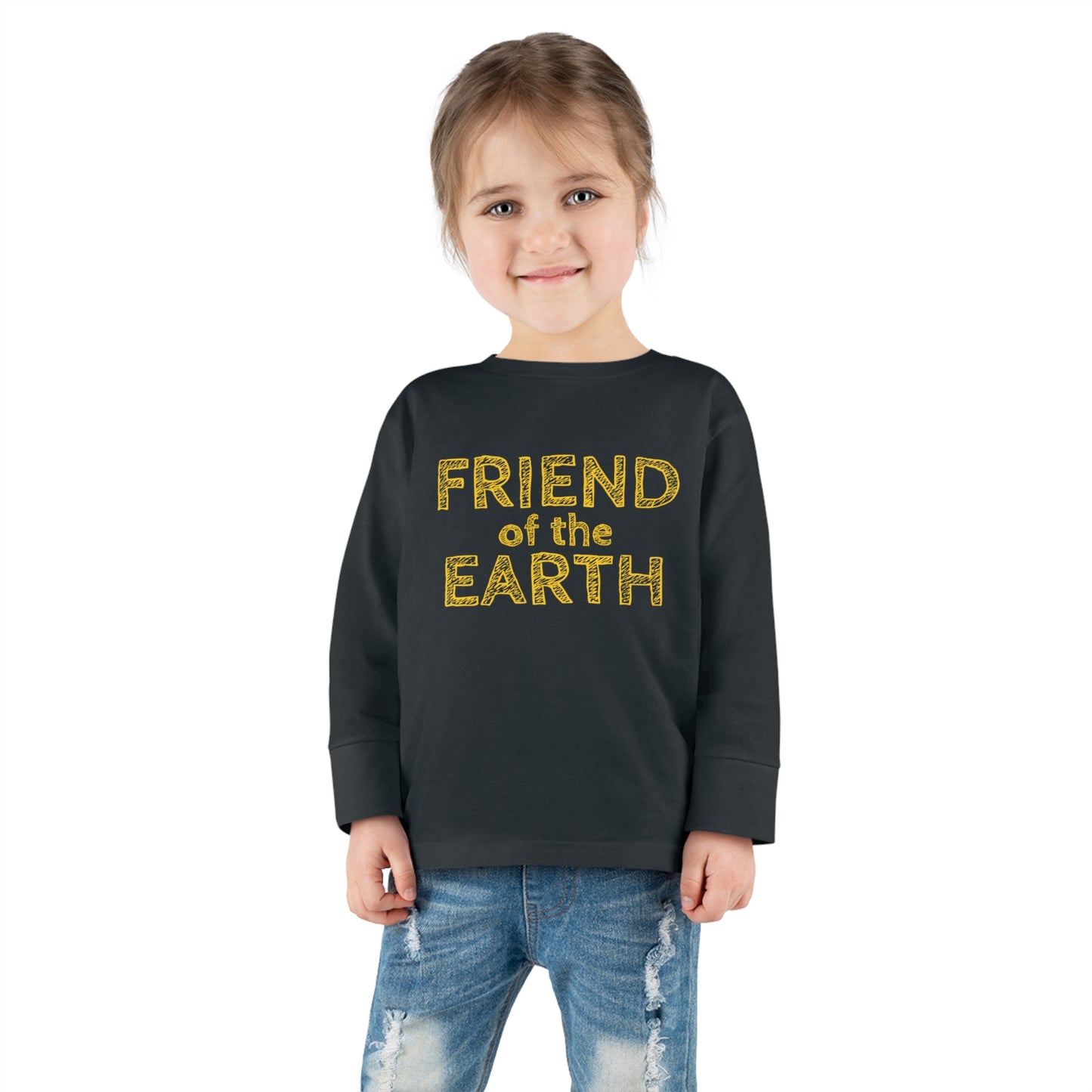 Friend of the Earth Toddler Long Sleeve, 2T-6T (multicolors)