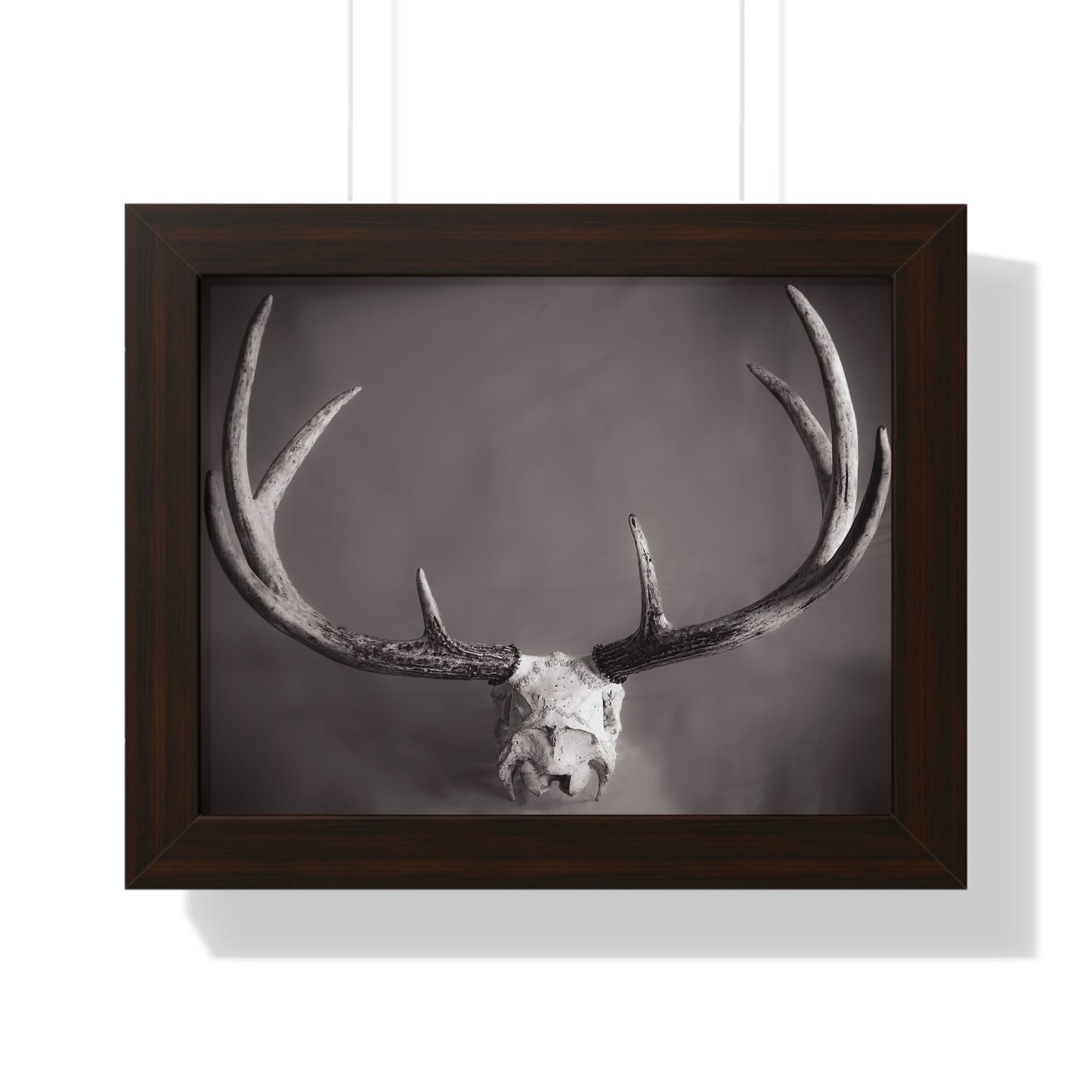 Ghosts of Deers Past Framed Matte Print