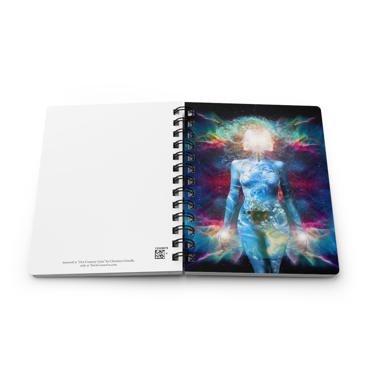 21st Century Gaia Spiral-Bound Lined Notebook