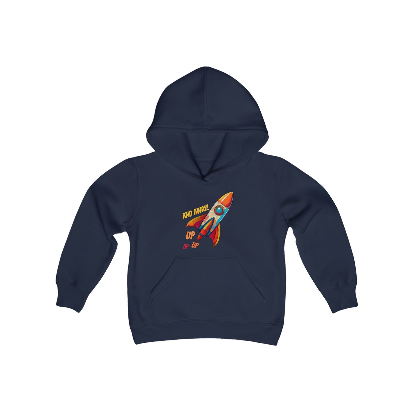 Rocket Ship Liftoff Kids' Hoodie